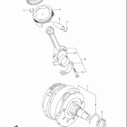 VLR1800 Boulevard C109R Коленвал