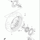 GSX-R750 Заднее колесо