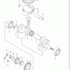DR Z400SM Коленвал