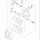 RM250 Передний суппорт тормозной