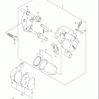 DR Z125 Front caliper (dr-z125l)