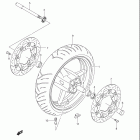 GSX650F Переднее колесо