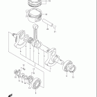 DR650SE Коленвал