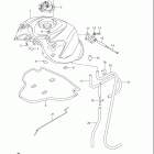 GSX-R750 Топливный бак