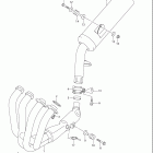 GSX650F Глушитель
