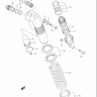 RM Z250 Задний амортизатор