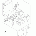 DR650SE Воздухозаборник