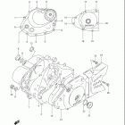 DR200SE Крышки картера