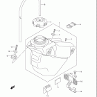 RM Z250 Топливный бак