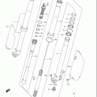 RM Z250 Передняя вилка