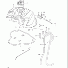 GSX-R600 Топливный бак