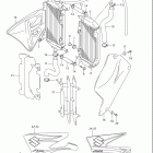 RM250 Радиатор