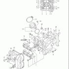 DL650,A V-STROM Передняя головка цилиндров