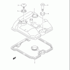DR Z400S Крышка головки цилиндров