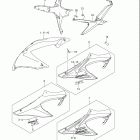 GSX-R750 Боковой обтекатель