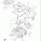 VLR1800 Boulevard C109R Передняя головка цилиндров