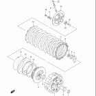 DR650SE Сцепление