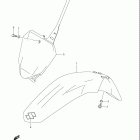 DR Z125 Переднее крыло