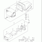 DR650SE Задний фонарь