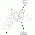 DR Z250 Наклейки