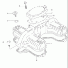 GS500F Крышка головки цилиндров