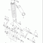 DR Z250 Втулки заднего рычага