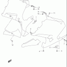 GS500F Under cowling installation parts (gs500f)