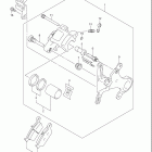 RM250 Задний суппорт