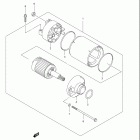 GSF1250SA Bandit Стартер электрический