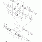 RM125 Втулки заднего рычага
