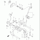 DR650SE Механизм  переключения передач