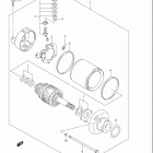 DR Z250 Стартер электрический