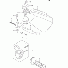 DR Z250 Rh handle lever