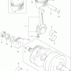 GS500F Коленвал