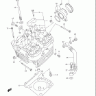 DR Z250 Головка цилиндра