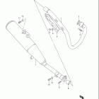 DR Z250 Глушитель