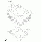 DR Z250 Цилиндр