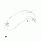 DR Z250 Переднее крыло