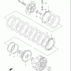 DR Z250 Сцепление