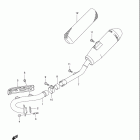 RM Z250 Глушитель