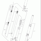 DR650SE Передняя вилка