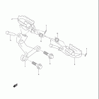 DR Z250 Подножки