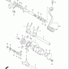 DR Z250 Механизм  переключения передач