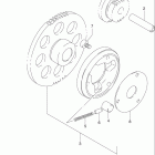GS500F Муфта стартера