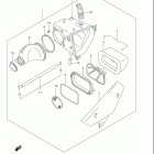 DR Z250 Воздухозаборник