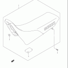 DR Z250 Сидение