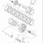 GSF1250SA Bandit Сцепление