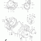 DR Z250 Крышки картера