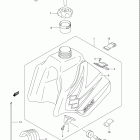 DR Z250 Топливный бак (модель K6)