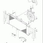 GSF1250SA Bandit Радиатор